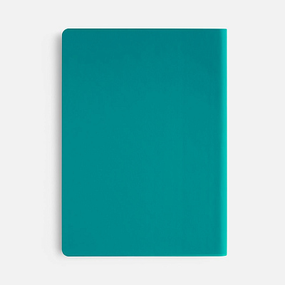 Ежедневник Flex Shall New, недатированный, бирюзовый