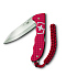 Нож охотника VICTORINOX Evoke Alox 130 мм, 5 функций, с фиксатором лезвия, красный - Фото 5