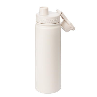 Термобутылка вакуумная герметичная Савона (Savona), бежевая