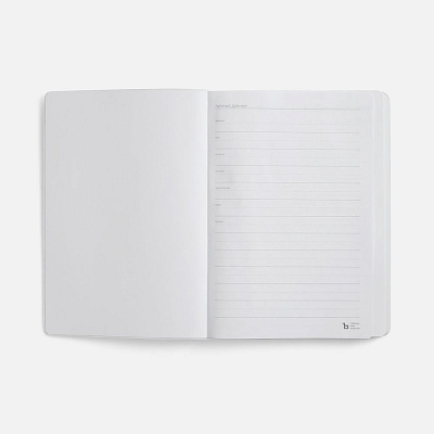 Ежедневник Tact, недатированный, белый