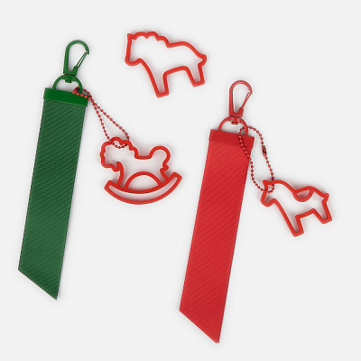 Цепочка для крепления Sharic, красная