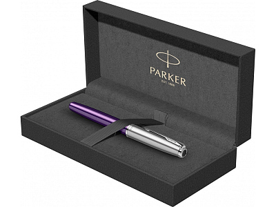 Ручка-роллер Parker Sonnet Essentials Violet SB Steel CT
