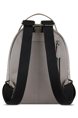 Рюкзак женский BUGATTI Bella, бежевый, воловья кожа/полиэстер, 24,5х12х27 см