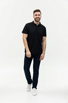 Рубашка поло мужская STAN хлопок/полиэстер 185, 04