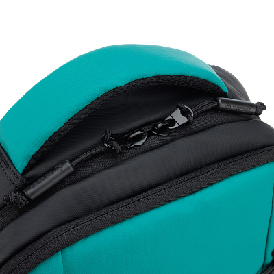 Рюкзак спортивный TORBER Xtreme 18", зелёный/чёрный, 31 х 12 х 46 см, 17л