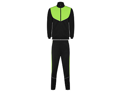 Спортивный костюм Evans, мужской (Черный/Лаймовый)