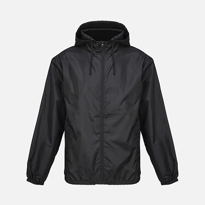 Ветровка унисекс Shield, черная (Чёрный)