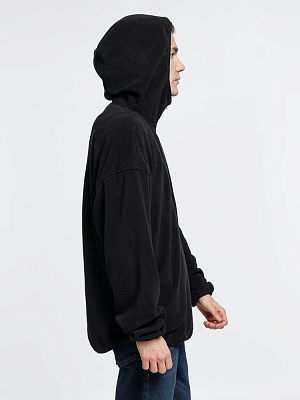 Анорак флисовый унисекс Fliska, черный