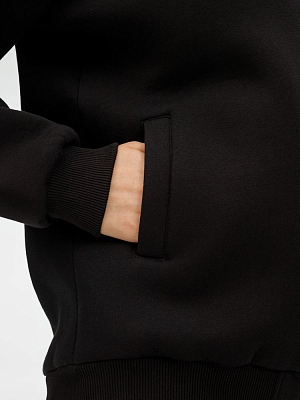 Бомбер унисекс Estado, черный