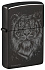 Зажигалка ZIPPO Big Cat с покрытием High Polish Black, латунь/сталь, черная, глянцевая, 38x13x57 мм - Фото 1