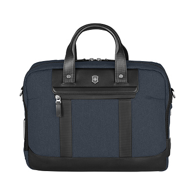 Портфель VICTORINOX Architecture Urban2 15" Briefcase 15'' синий полиэстер/кожа 42x13x31 см 16 л