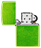 Зажигалка ZIPPO Classic с покрытием Lurid™, латунь/сталь, зеленая, глянцевая, 38x13x57 мм - Фото 4