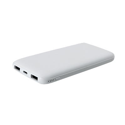 Внешний аккумулятор Bplanner Power 2 ST, софт-тач, 10000 mAh (Белый) (Белый)