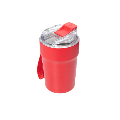 Термокружка вакуумная Monaco, красная