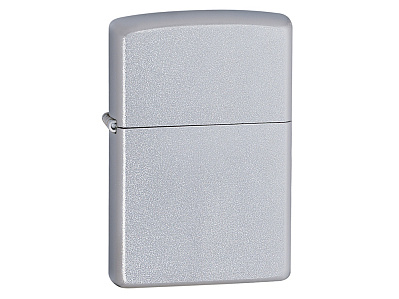 Зажигалка ZIPPO Classic с покрытием Satin Chrome™ (Серебристый)