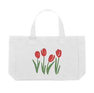 Сумка шопер полиэстер/хлопок 48*32*12, 340, 251