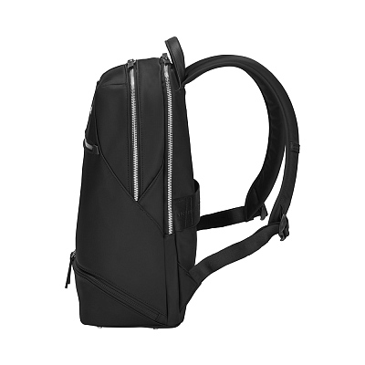 Рюкзак VICTORINOX Victoria Signature Deluxe Backpack, черный, нейлон/кожа, 32x18x39 см