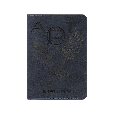 Обложка на паспорт Нуба (Nuba), синяя