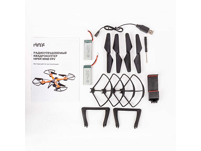 Радиоуправляемый квадрокоптер WIND FPV