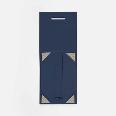 Коробка складная New Case Fold, темно-синяя