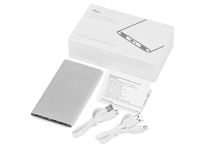 Внешний аккумулятор Мун, 4400 mAh