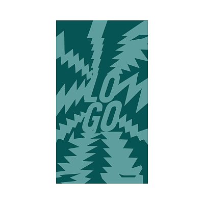 Плед под заказ с индивидуальным принтом. Акрил, Жаккард  2 цвета. Размер 90х150 (Многоцветный)