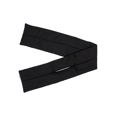 Шарф Bubble, стёганый (черный)