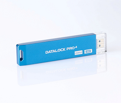 Флешка с аппаратным шифрованием DataLock PRO4 USB 3.2, черный, 128Гб