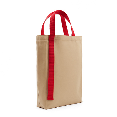 Шоппер Superbag Pack (M) (неокрашенный с красным)