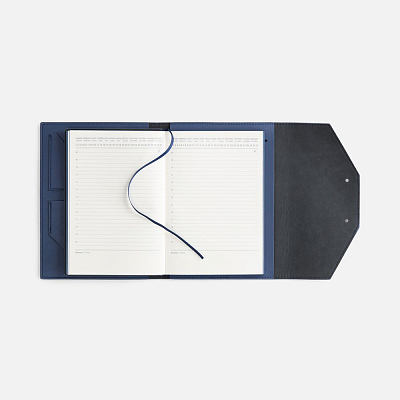 Ежедневник-органайзер Clean Slate, недатированный, синий