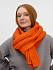 Шарф HappyGo, оранжевый - Фото 4