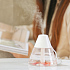 Светодиодный USB увлажнитель-аромадиффузор Cone, белый - Фото 4
