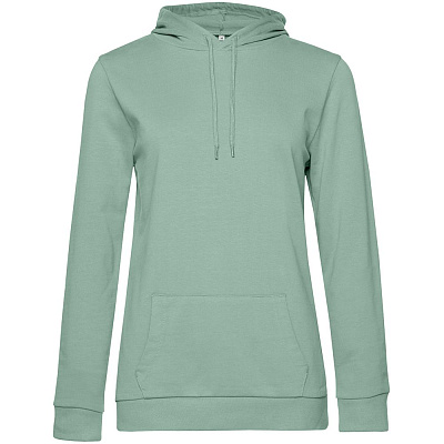 Толстовка с капюшоном женская Hoodie  меланж (антрацит) (Серый)