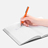 Ручка шариковая Blade Soft Touch, оранжевая - Фото 4
