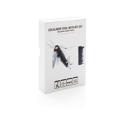 Мультитул Excalibur с набором насадок