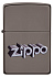 Зажигалка ZIPPO Zippo Design с покрытием Black Ice®, латунь/сталь, чёрная, глянцевая, 38x13x57 мм - Фото 2