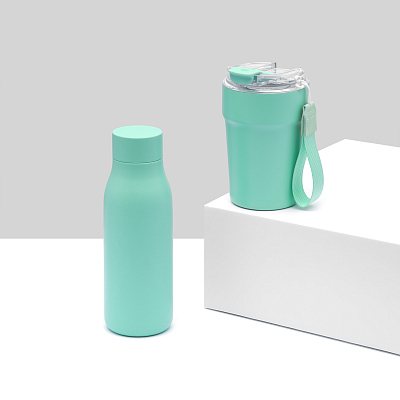 Термобутылка вакуумная герметичная Sevilla, аква