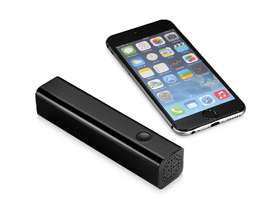 Колонка-зарядное устройство Bran с функцией Bluetooth®, 2200 mAh