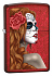 Зажигалка ZIPPO Classic с покрытием Candy Apple Red™, латунь/сталь, красная, глянцевая, 38x13x57 мм - Фото 1