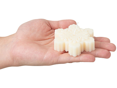 Свеча Снежинка