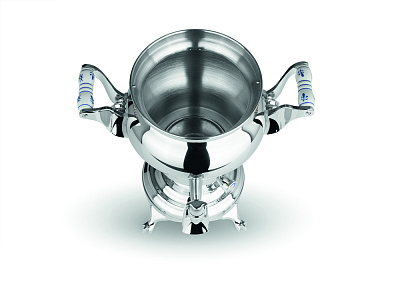 Самовар BEEM модель Rebecca, 5 литров, серебристый