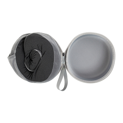 Подушка "Cloud" для путешествий в футляре, серый