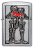 Зажигалка ZIPPO Couple Love с покрытием Brushed Chrome, латунь/сталь, серебристая, 36x13x57 мм - Фото 2