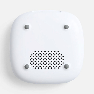 Bluetooth-колонка с беспроводной зарядкой и подсветкой Terrafonic, серая