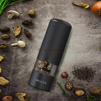 Электрическая мельница для специй Circle Joy Electric Grinder, серебро