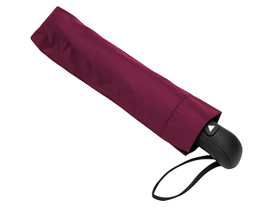 Зонт-полуавтомат складной Roof с куполом из переработанного пластика