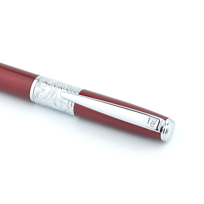 Ручка шариковая Pierre Cardin BARON, цвет - красный. Упаковка В.