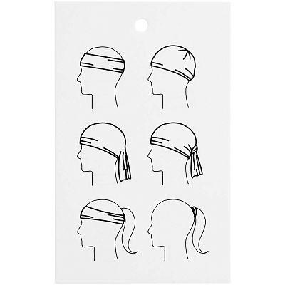 Многофункциональная бандана Dekko, фиолетовая