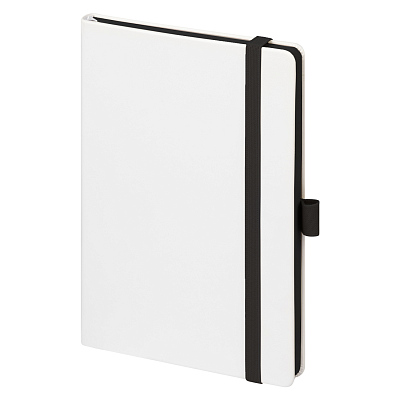 Ежедневник Арктик (Arctic) недатированный, белый/черный