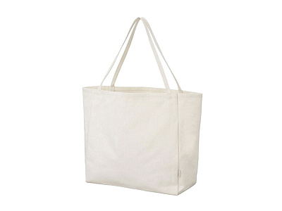 Шоппер-оверсайз Grossbag из переработанного хлопка, 340 г/м2 (Натуральный)